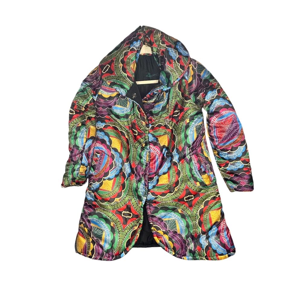 Desigual Reversible Puffed Jacket Kid's Size 9/10